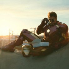 Un Immagine Da Cartolina Per Tony Stark Robert Downey Jr Dal Film Iron Man 2 159558