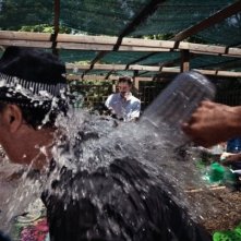 Un'immagine dal set del film Sotto il Celio Azzurro