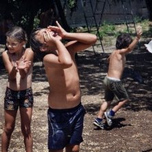 Un'immagine degli allegri bambini del film Sotto il Celio Azzurro