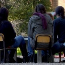 Un'immagine di gruppo dal film Sotto il Celio Azzurro