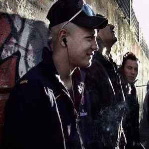 Nader Sarhan in un'immagine tratta dal film Fratelli d'Italia