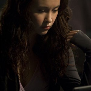 Elyse Levesque nell'episodio Human di Stargate Universe
