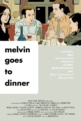 La locandina di Melvin Goes to Dinner