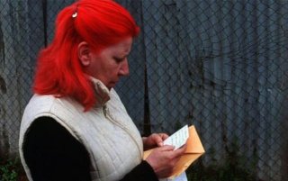 Patrizia Gerardi in un'immagine del film Non è ancora domani