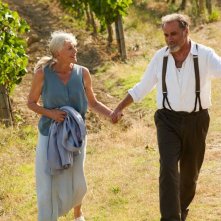 Vanessa Redgrave e Franco Nero in una sequenza del film Letters to Juliet