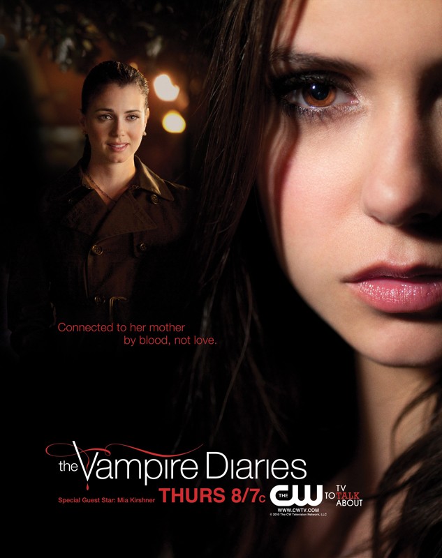 Il Poster Promozionale Dell Episodio Isobel Di Vampire Diaries Con Nina Dobrev E Mia Kirshner 160154