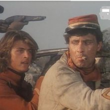 Antonio Orfanò accanto a Kim Rossi Stuart nel film di Luigi Magni Garibaldi - Il Generale
