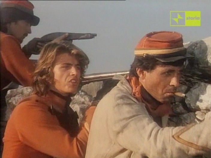 Antonio Orfano Con Kim Rossi Stuart In Una Scena Del Film Garibaldi Il Generale Regia Di Luigi Magni 160193
