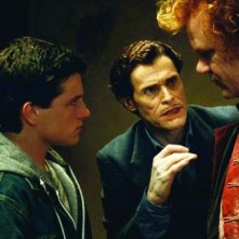 Josh Hutcherson, Willem Dafoe e John C. Reilly in una scena del film Cirque du Freak: The Vampire's Assistant (2009)
