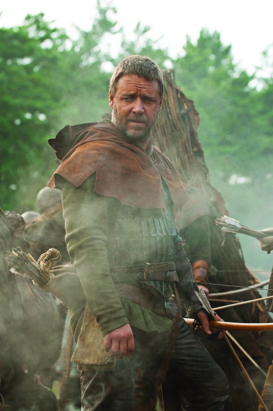 Russell Crowe In Una Scena Del Film Robin Hood 160409
