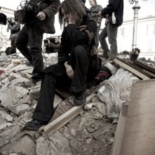 Sabina Guzzanti dirige e interpreta il suo film Draquila - L'Italia che trema