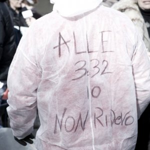 Un'immagine del film Draquila - L'Italia che trema di Sabina Guzzanti