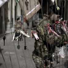 Una simbolica immagine tratta dal film Draquila - L'Italia che trema di Sabina Guzzanti