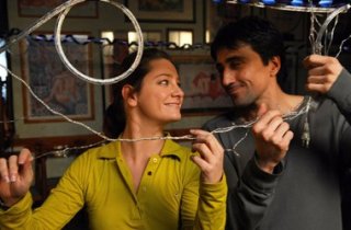 Giovanna Mezzogiorno e Massimo De Santis nel film Sono viva