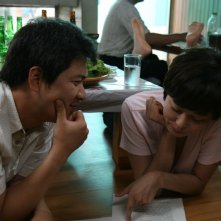 Una scena del film Hahaha, diretto da Hong Sang-soo