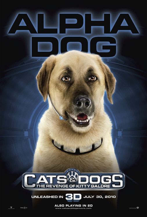 Character Poster (Alpha Dog) per Cats & Dogs The Revenge of Kitty