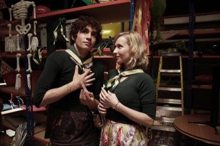 Robert Sheehan ed Amy Beth Hayes in Misfits