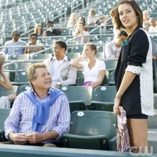 Ryan O'Neal e Jessica Stroup nell'episodio Multiple Choices di 90210