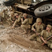 Una foto di scena tratta dalla miniserie The Pacific