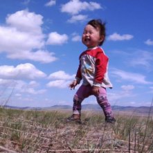 Bayar, dalla Mongolia, nel film Babies