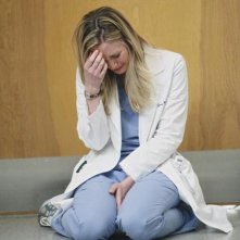 Grey's Anatomy: Chyler Leigh in una scena dell'episodio Push