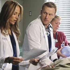 Grey's Anatomy: Kim Raver e Kevin McKidd nell'episodio Hook, Line and Sinner