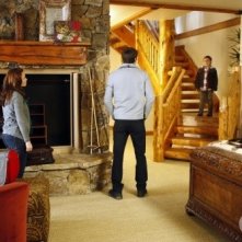 La famiglia Scott (Bethany Joy Galeotti, James Lafferty e Jackson Brundage) nell'episodio Almost Everything I Wish I'd Said the Last Time I Saw You