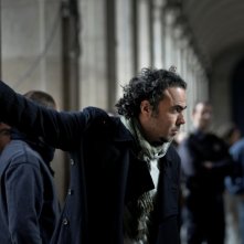 Alejandro Gonzalez Inarritu sul set di Biutiful
