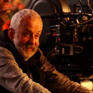 Mike Leigh sul set del film Another Year
