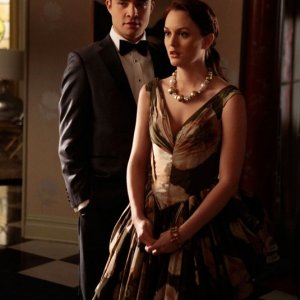 Ed Westwick e Leighton Meester dell'episodio Ex-Husbands and Wives di Gossip Girl