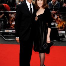 Il produttore Jerry Bruckheimer con la compagna alla premiere mondiale di Prince of Persia: The Sands of Time