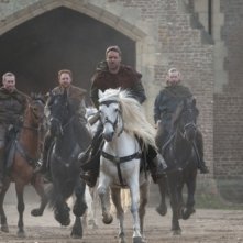 Russell Crowe in azione nel film Robin Hood