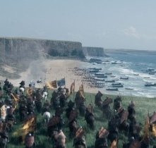 Una scena del film Robin Hood