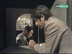 Antonio Orfanò con Corrado Pani nel film Bel Ami, regia di Sandro Bolchi