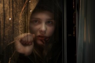 Un primo piano di Chloe Moretz in Let Me In