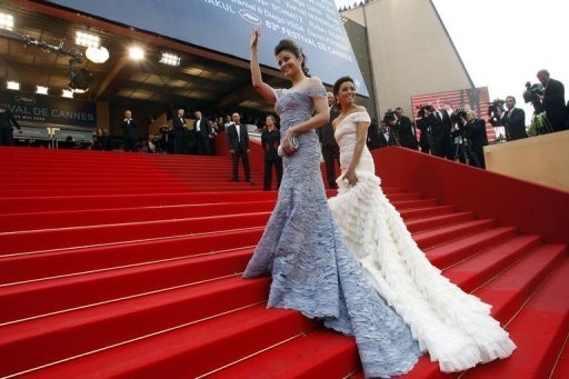 Cannes 2010 Aishwarya Rai Con Eva Longoria 161780