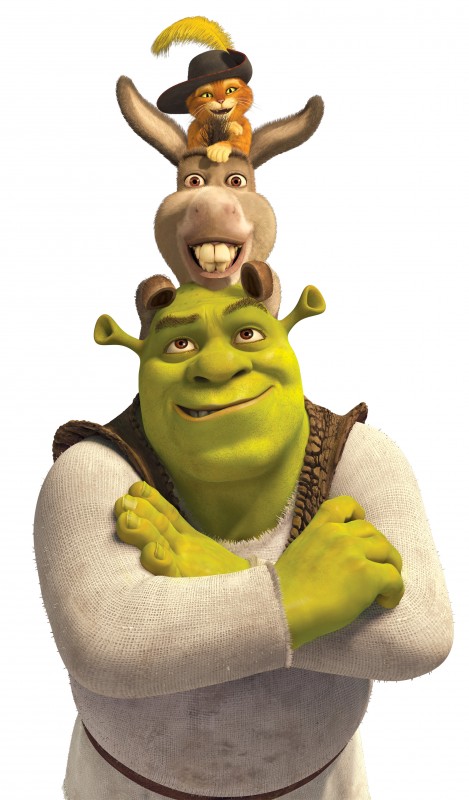Shrek Ciuchino E Il Gatto Con Gli Stivali Un Trio Perfetto Per Il Film Shrek E Vissero Felici E Contenti 161855
