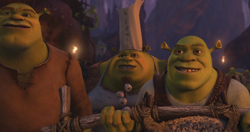Shrek E Gli Altri Orchi In Una Scena Del Film Shrek E Vissero Felici E Contenti 161858