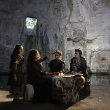 Una scena del film L'Imbroglio nel lenzuolo con la protagonista Maria Grazia Cucinotta