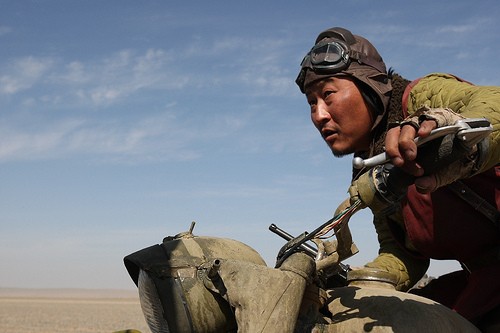 Un'immagine di Song Kang-Ho dal film The Good, the Bad, the Weird