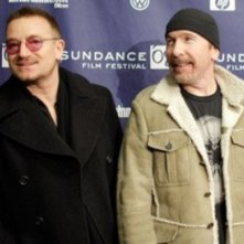 Bono e The Edge partecipano alla premiere del film U2 3D al Sundance Film Festival (2008)