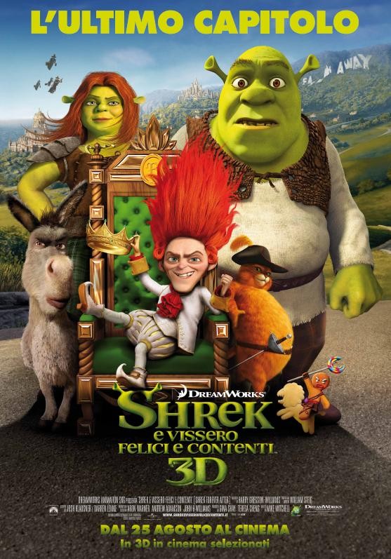 Il Poster Di Shrek Forever After 162247