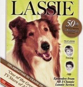 Poster USA realizzato in occasione del 50esimo anniversario della messa in onda di Lassie
