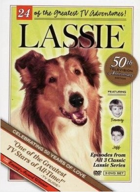  Poster USA realizzato in occasione del 50esimo anniversario della messa in onda di Lassie