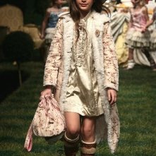 Roberta Carluccio sfila per Roberto Cavalli junior