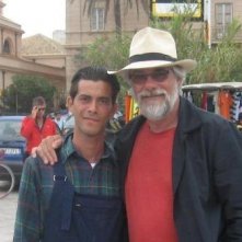 Alessandro Agnello e Ricky Tognazzi sul set