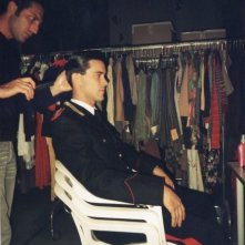 Alessandro Agnello sul set di Baaria