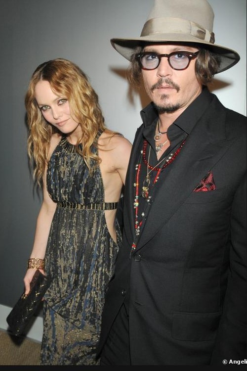 Cannes 2010 Vanessa Paradis Con Johnny Depp Al Party Organizzato Da Chanel Al Vip Room 162526