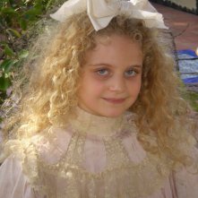 Modesta Maryam Aiello sul set de L'imbroglio nel lenzuolo