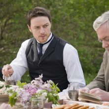 James McAvoy in una scena del film The Last Station